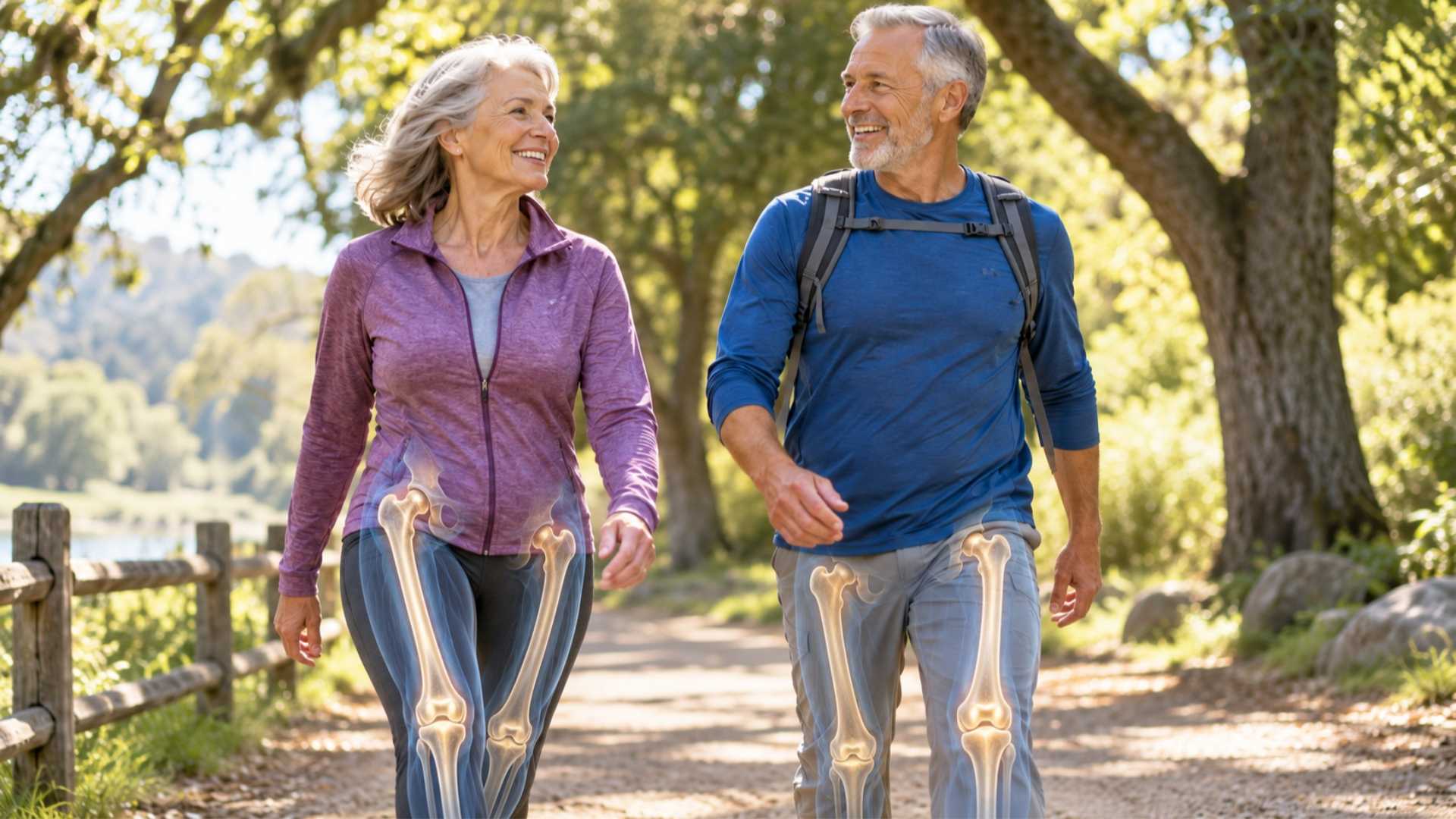 Una passeggiata nella natura aiuta a mantenere le ossa sane